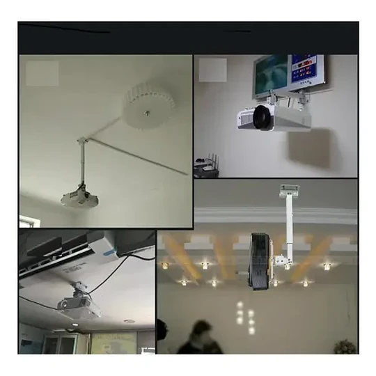 Soporte Proyector Techo Extensible Metal 30 A 60cm - Image 4