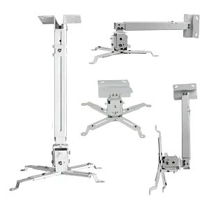 Soporte Proyector Techo Extensible Metal 30 A 60cm