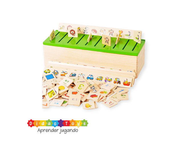 Caja clasificadora de figuras - original