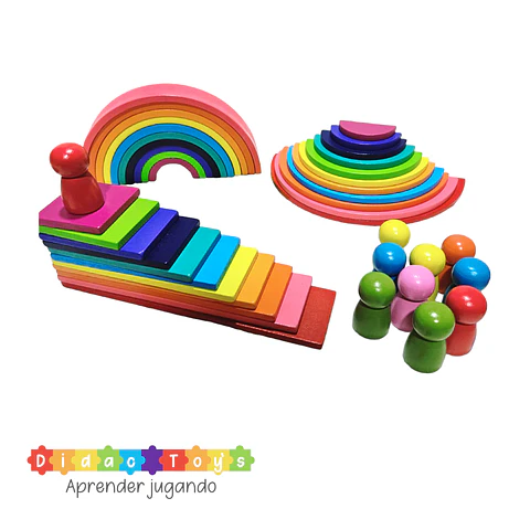 Arcoíris montessori 4 en 1 