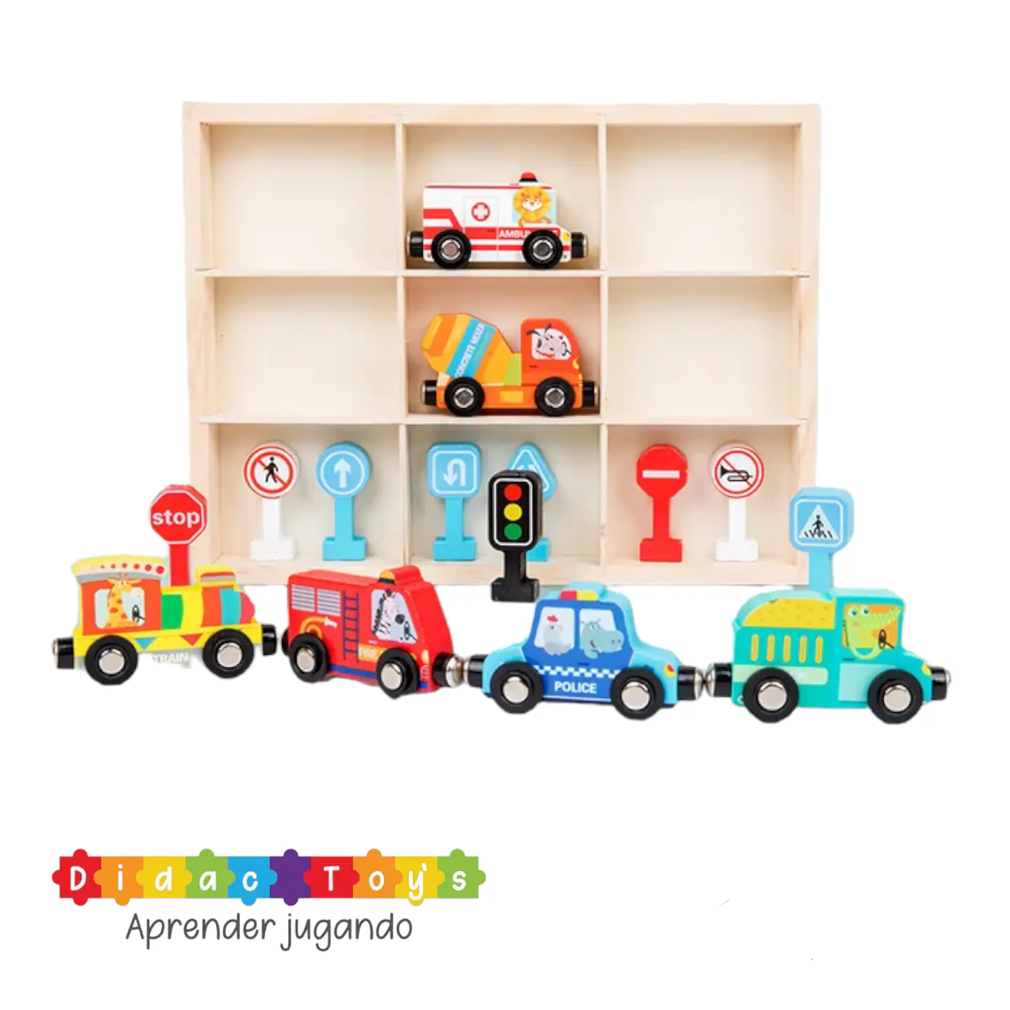 Set Autos y Señales de Transito  3