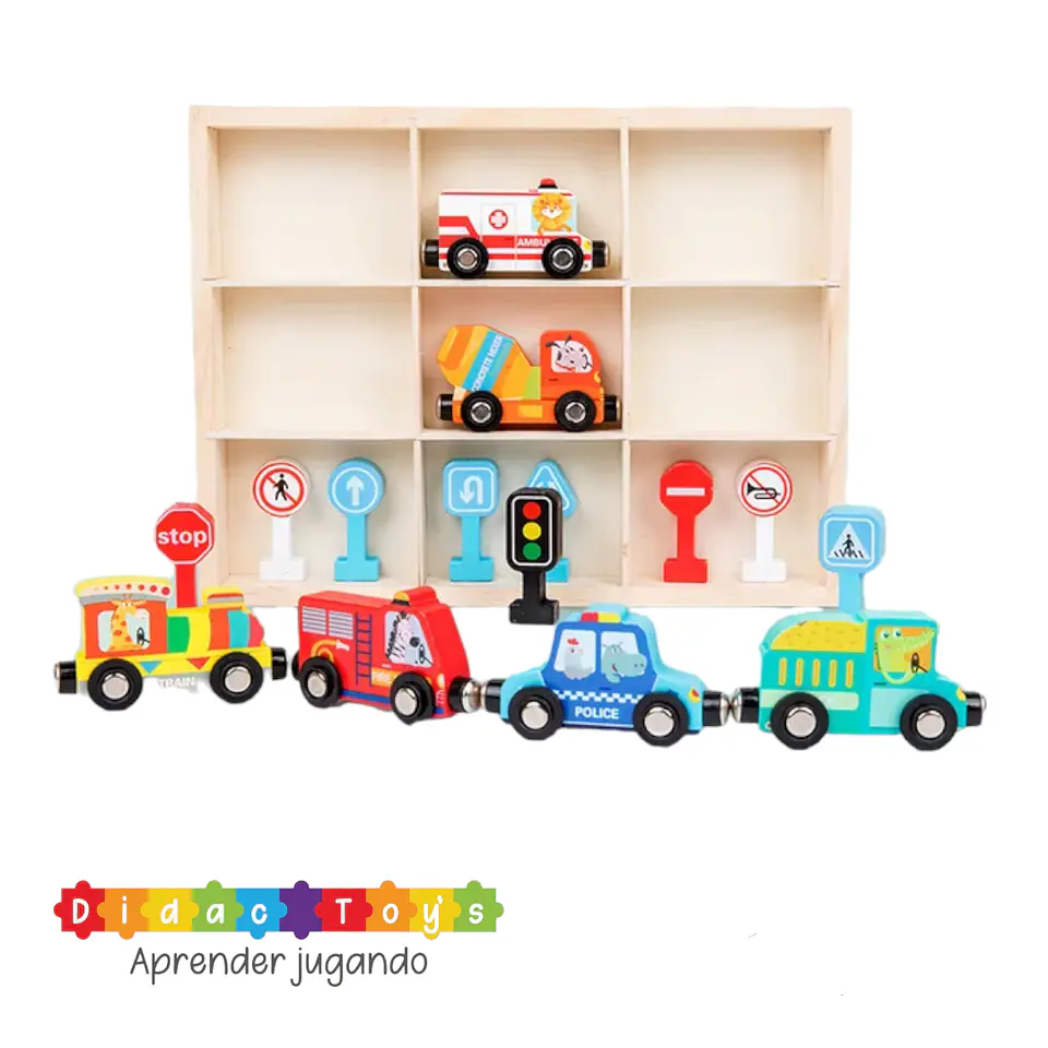 Set Autos y Señales de Transito  3