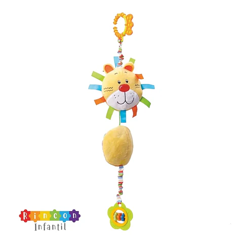 Juguete Sensorial León Mordedor Y Espejo Interactivo Dactic