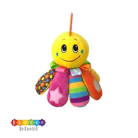 Pulpo textura interactivo tela