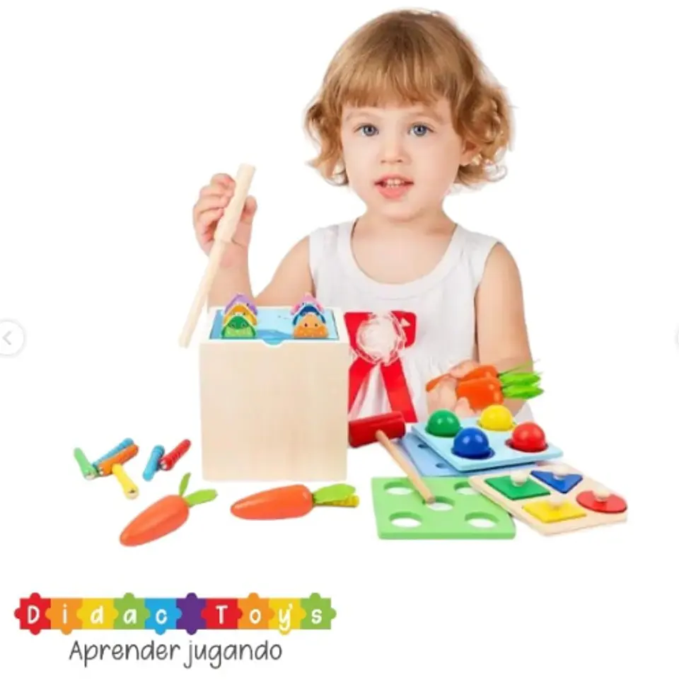 Caja 5 en 1  motricidad 3