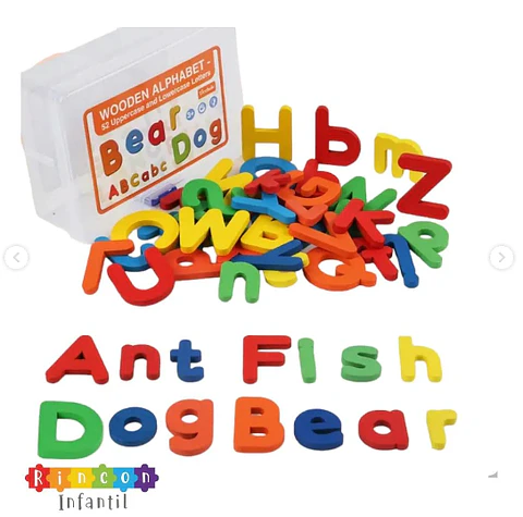 Letras de Madera en caja