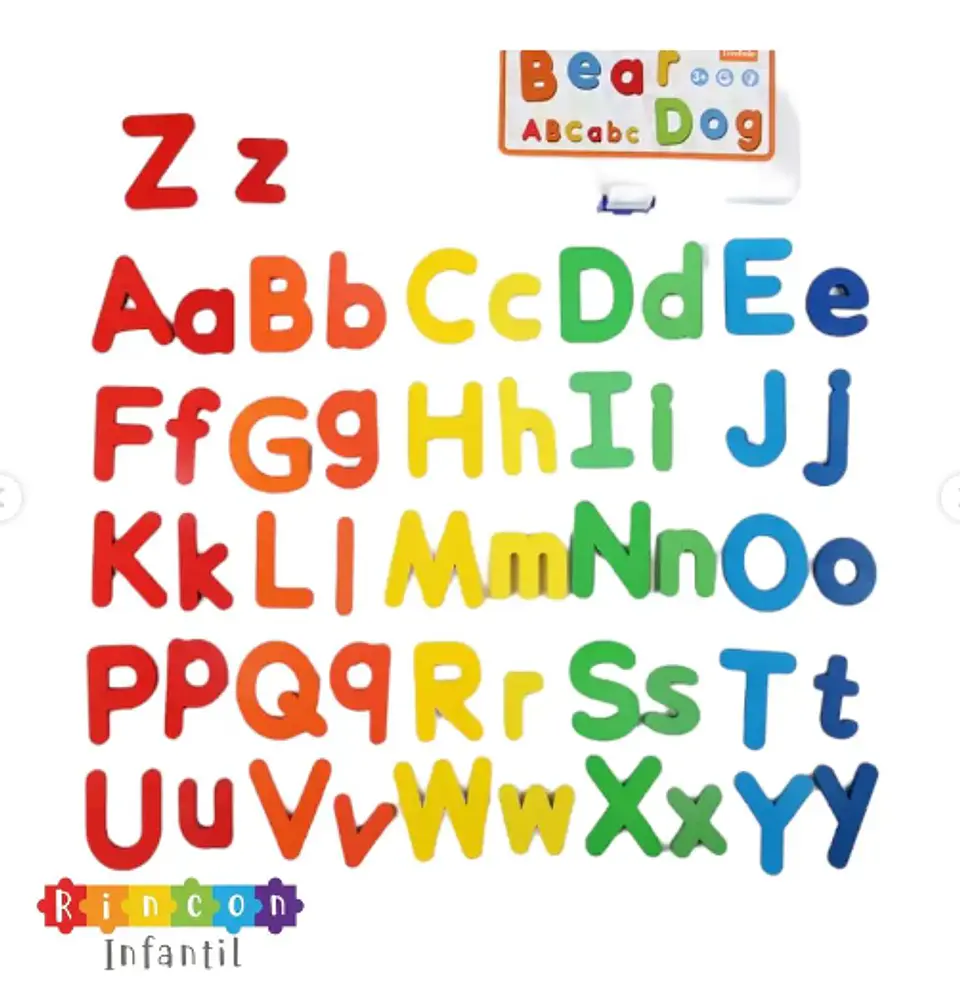 Letras de Madera en caja 2