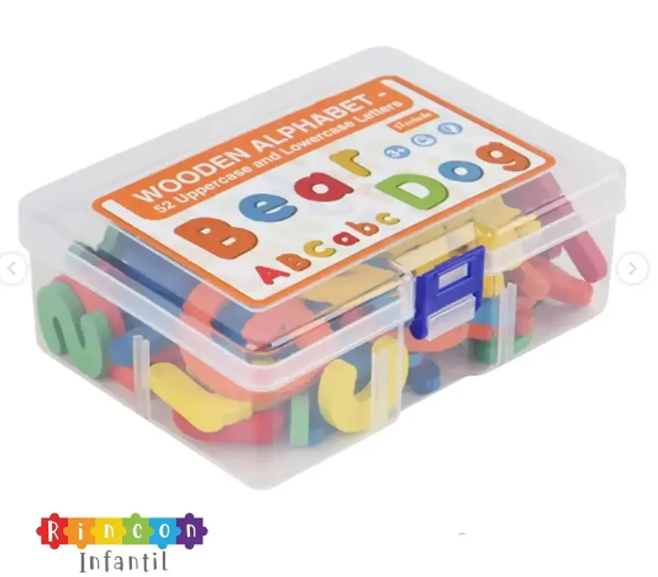 Letras de Madera en caja 3
