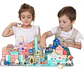 Juego De Bloques De Construcción De Madera ciudad 115 pcs - Miniatura 4
