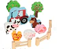 Granja De Juguete Para Niños Con Accesorios De Madera - Miniatura 2