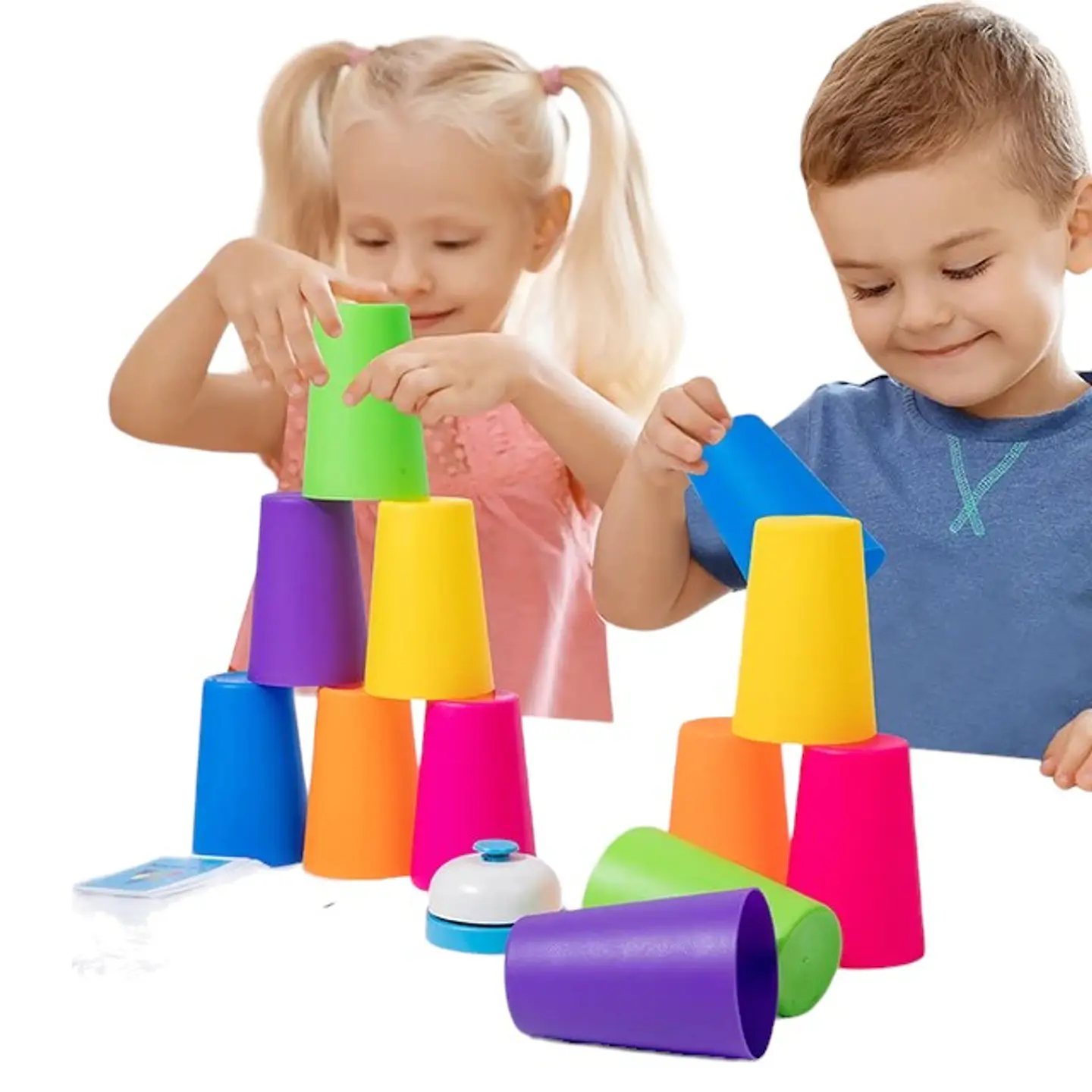 Vasos apilables Juego de Mesa 3