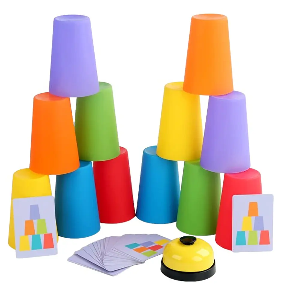 Vasos apilables Juego de Mesa 2