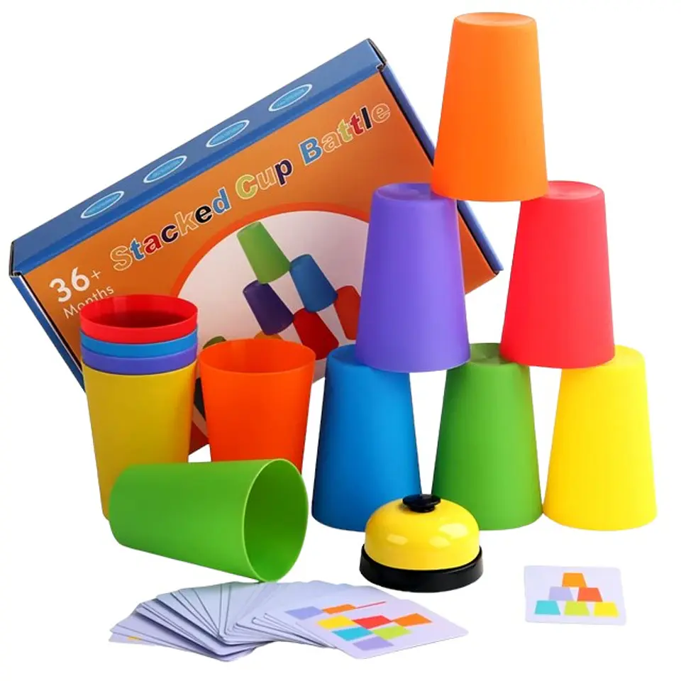 Vasos apilables Juego de Mesa 5