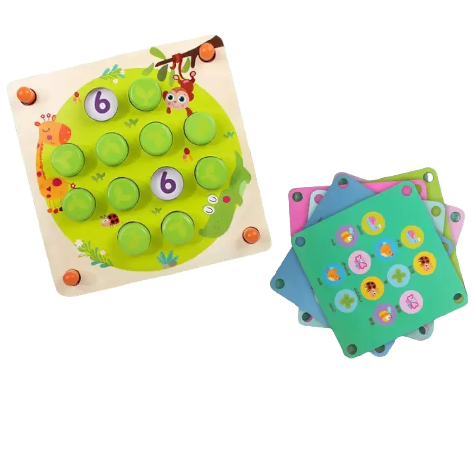 Memorice de madera infantil 4