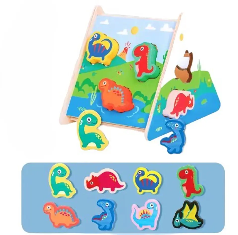 Juego de Clasificación De Formas y Encaje didactico 5