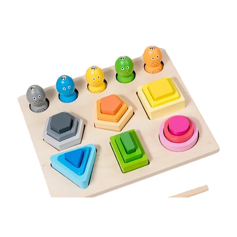 Juego encaje y pesca 