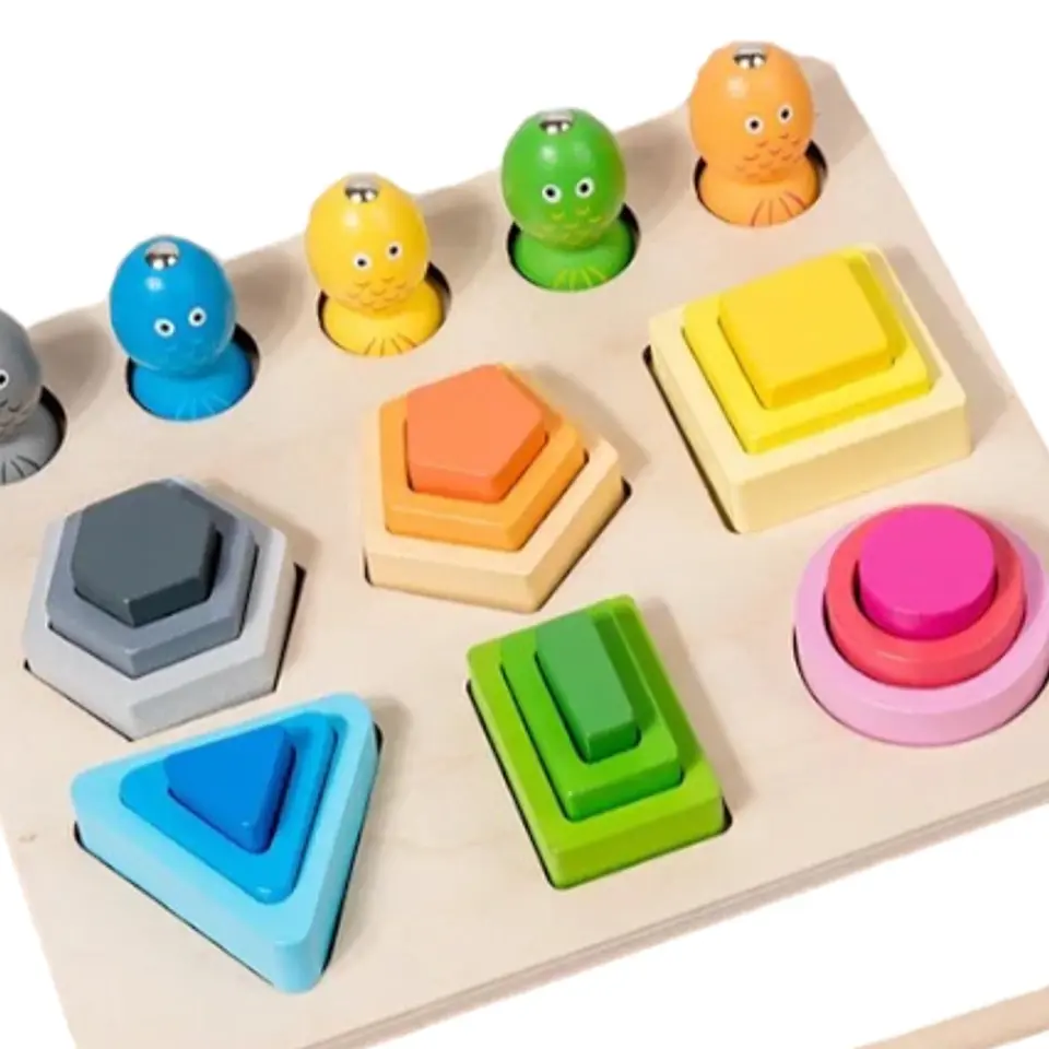 Juego encaje y pesca  1