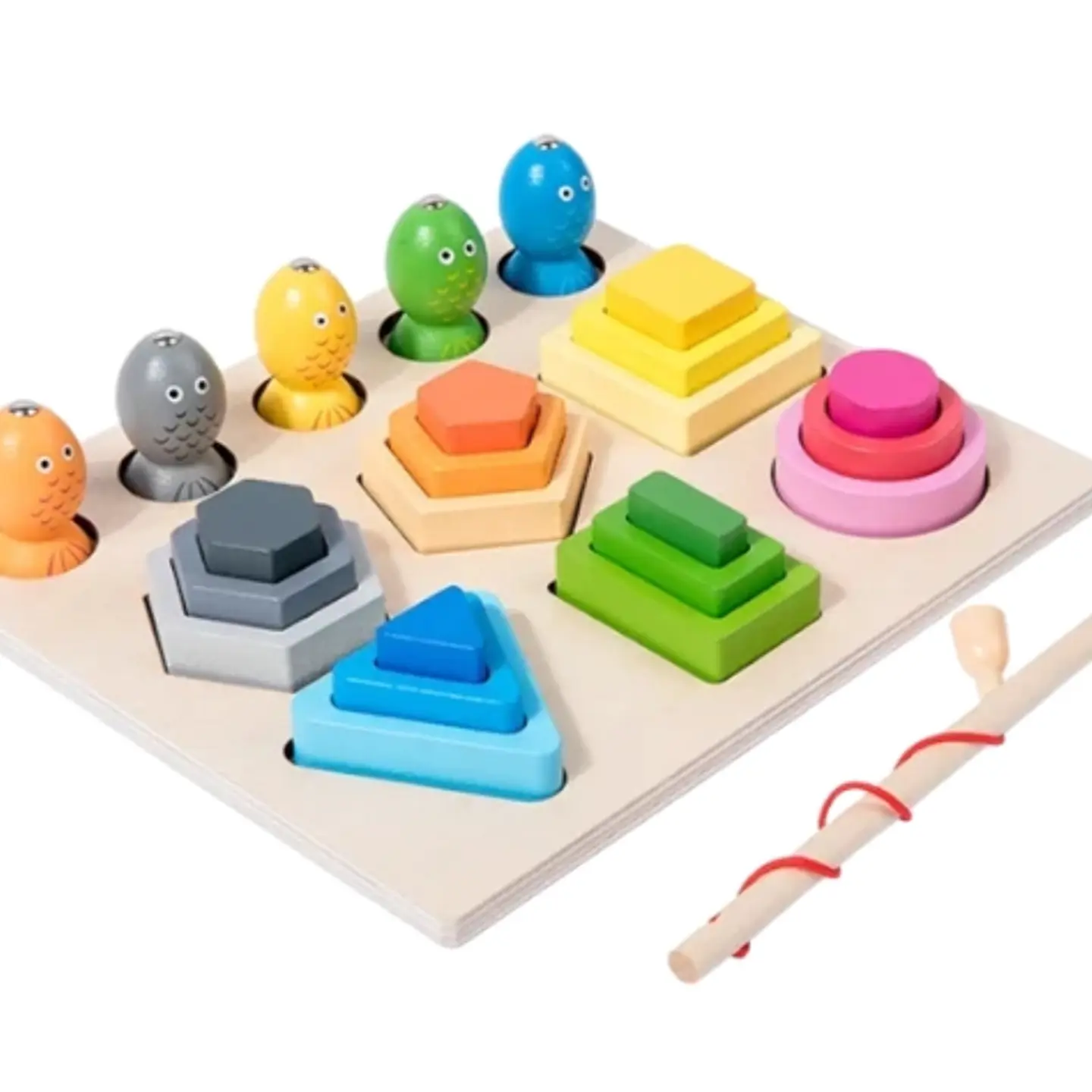 Juego encaje y pesca  2