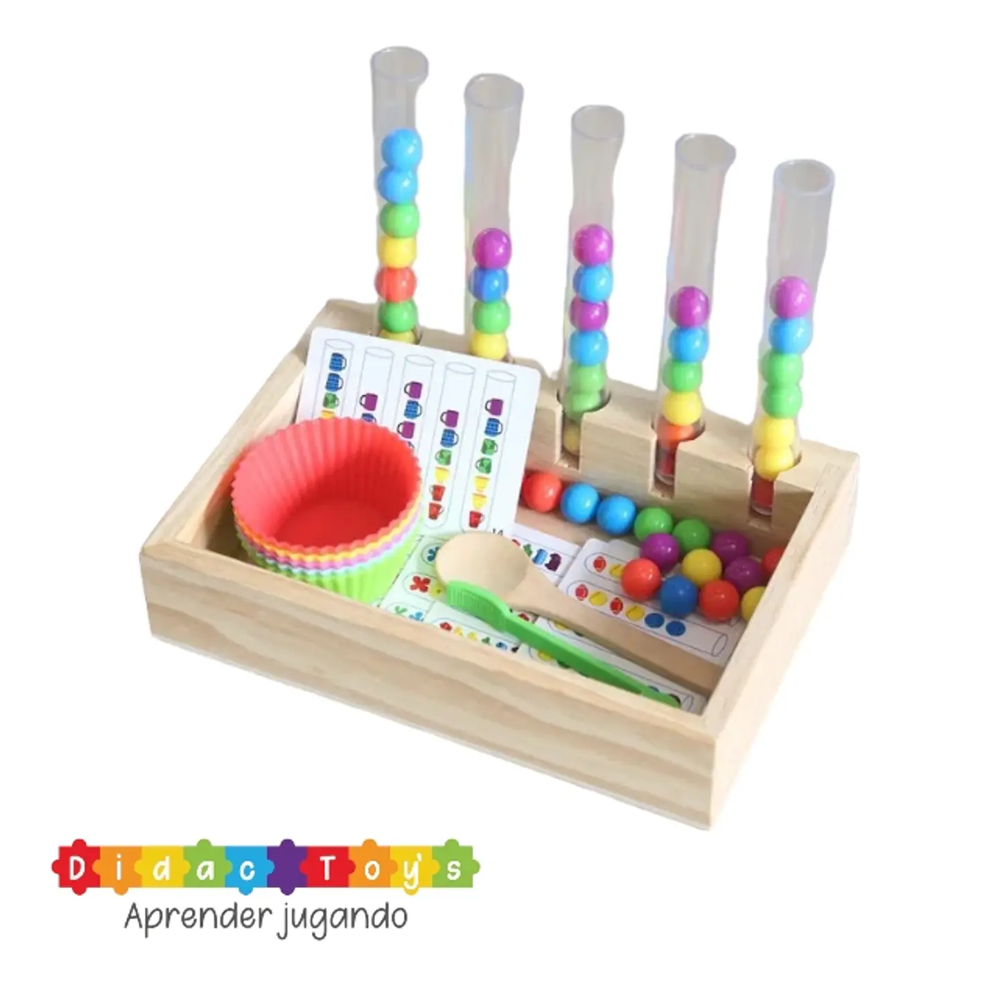 Tubos de ensayo juego de patrones  4