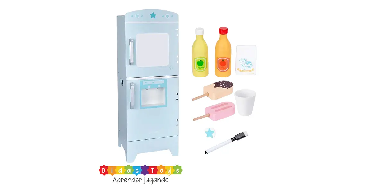 Refrigerador Infantil de Madera CIC Kids Blanco