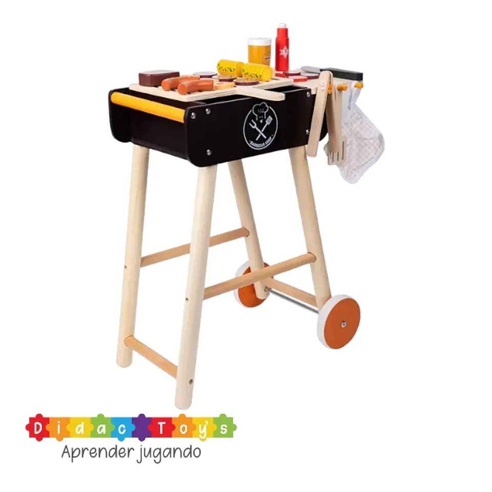 Parrilla infantil de madera 1