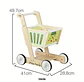 Carro de supermercado infantil de madera - Miniatura 3