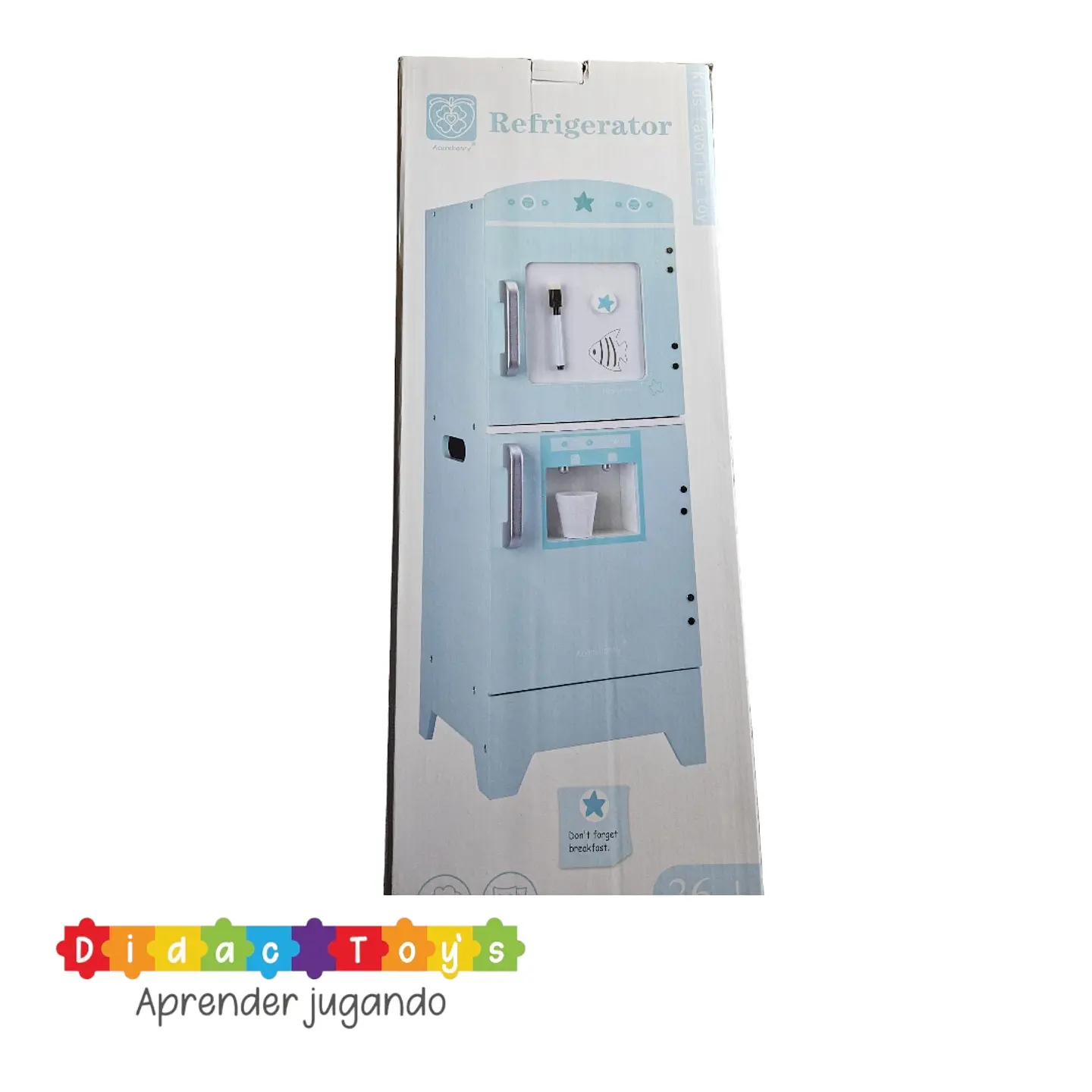 Refrigerador infantil de madera  4