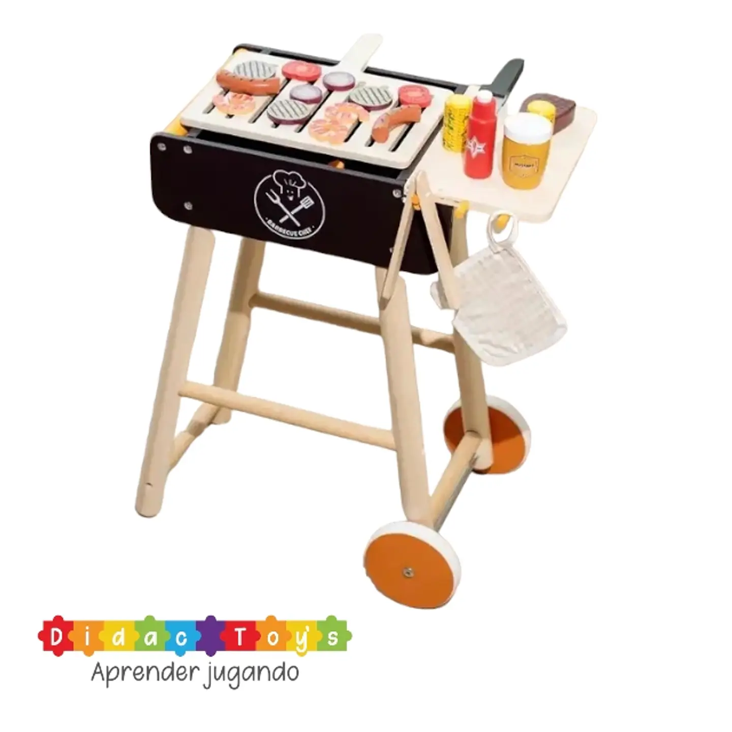 Parrilla infantil de madera 3