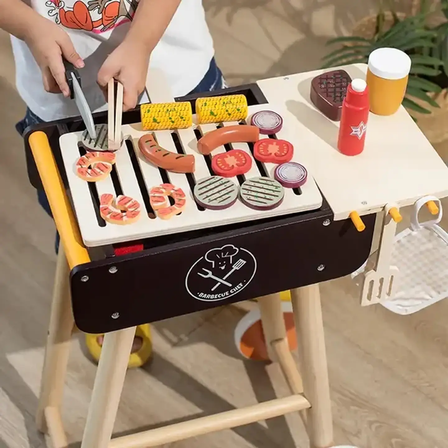 Parrilla infantil de madera 5