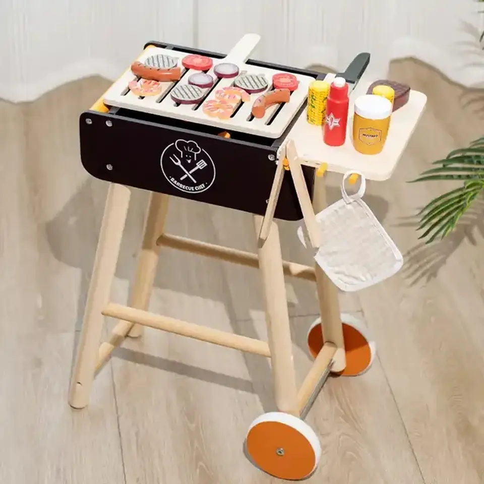 Parrilla infantil de madera 7