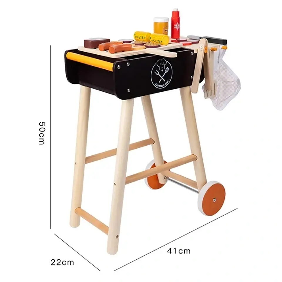 Parrilla infantil de madera 8