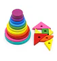 Juego encaje Madera Torre Montessori Multicolor - Miniatura 4