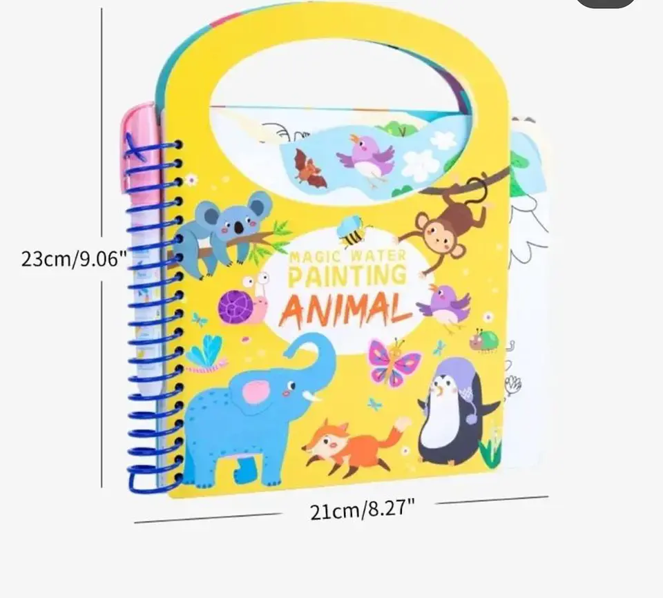Libro mágico de agua  7