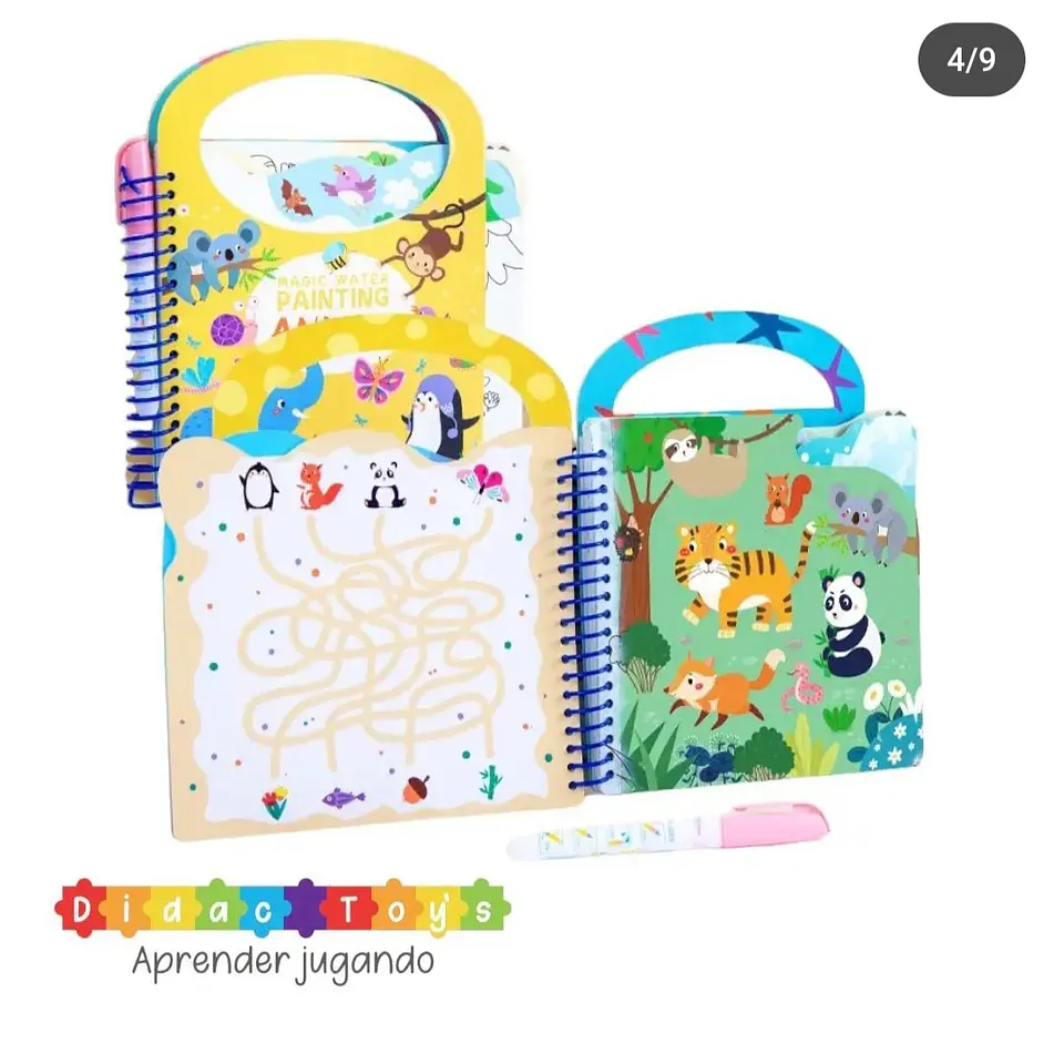 Libro mágico de agua  8