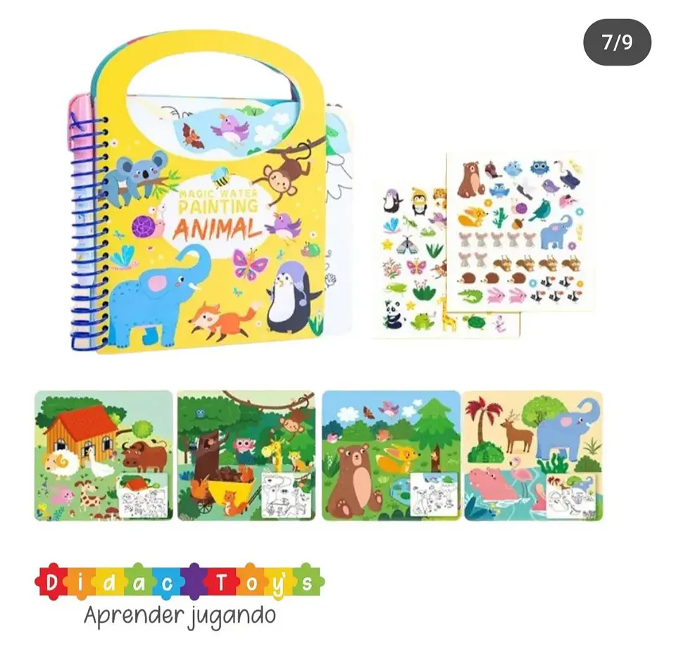 Libro mágico de agua  9
