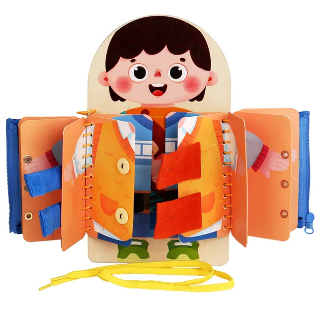 Libro didáctico para aprendizaje de vestimenta