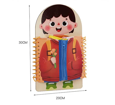 Libro didáctico para aprendizaje de vestimenta 