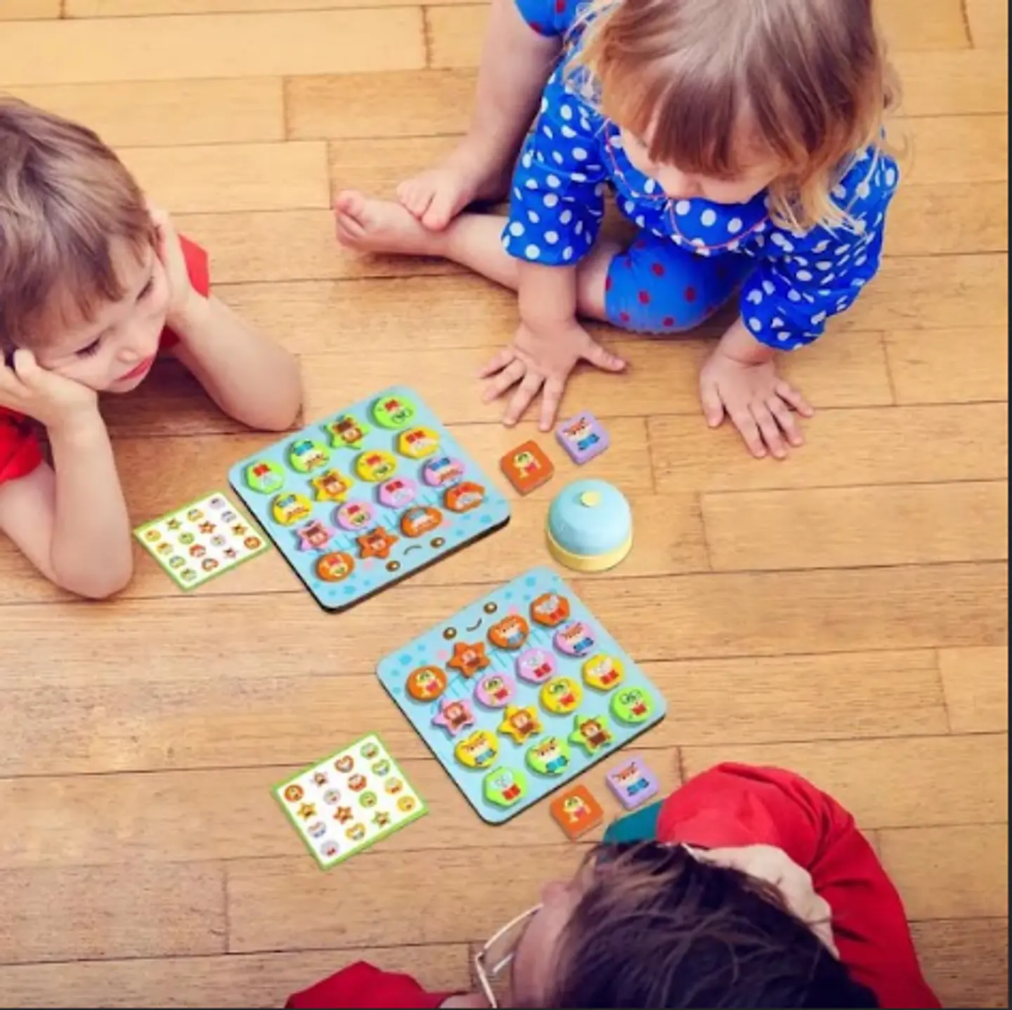 Juego de patrones para dos didáctico de madera 5