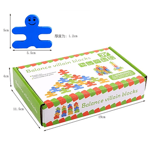 Juego de equilibrio de madera
