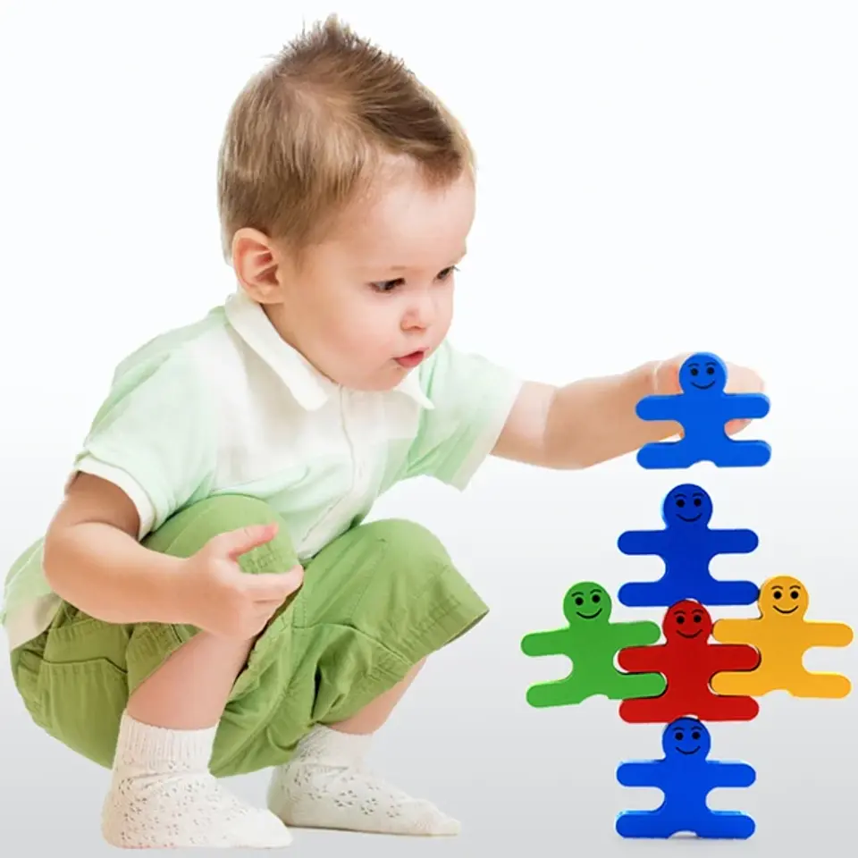 Juego de equilibrio de madera 3