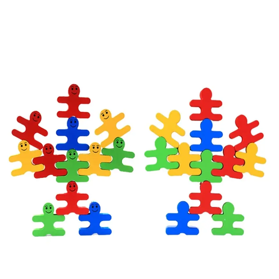 Juego de equilibrio de madera 5