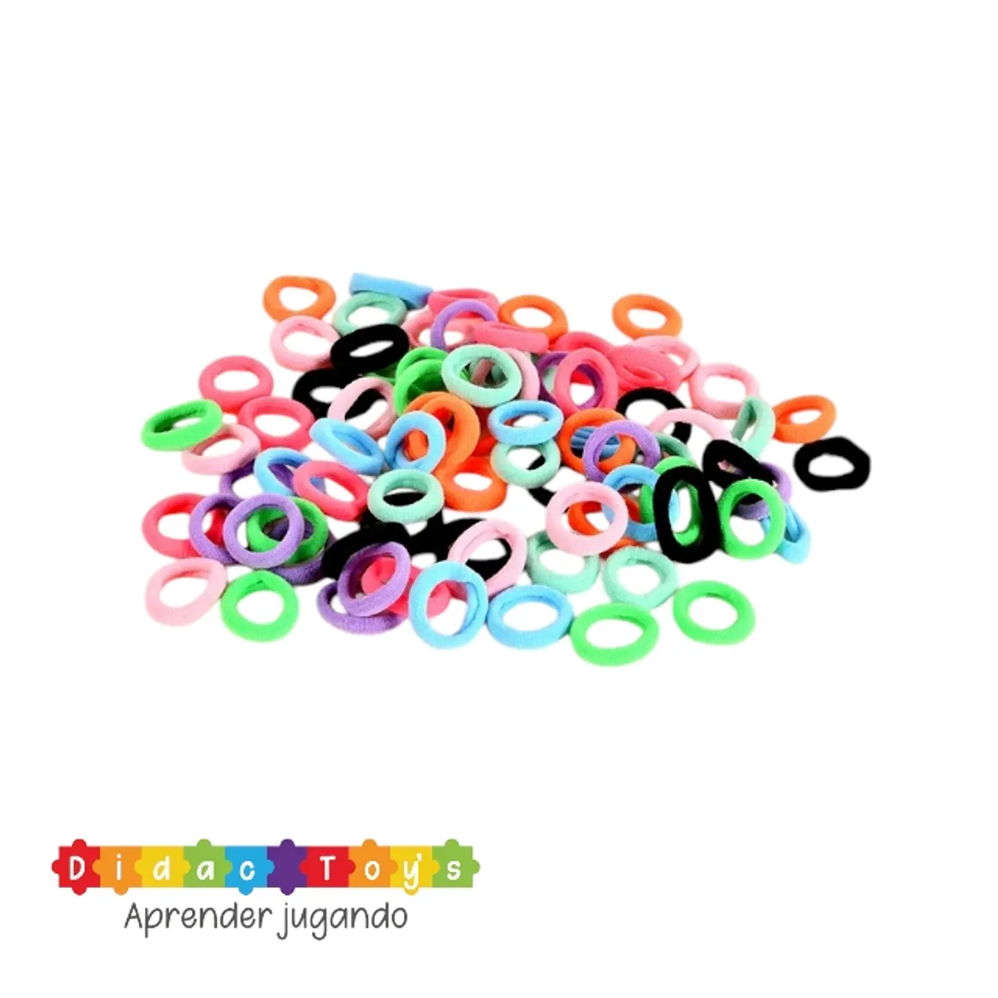 Juego patrones de anillos con elástico  5