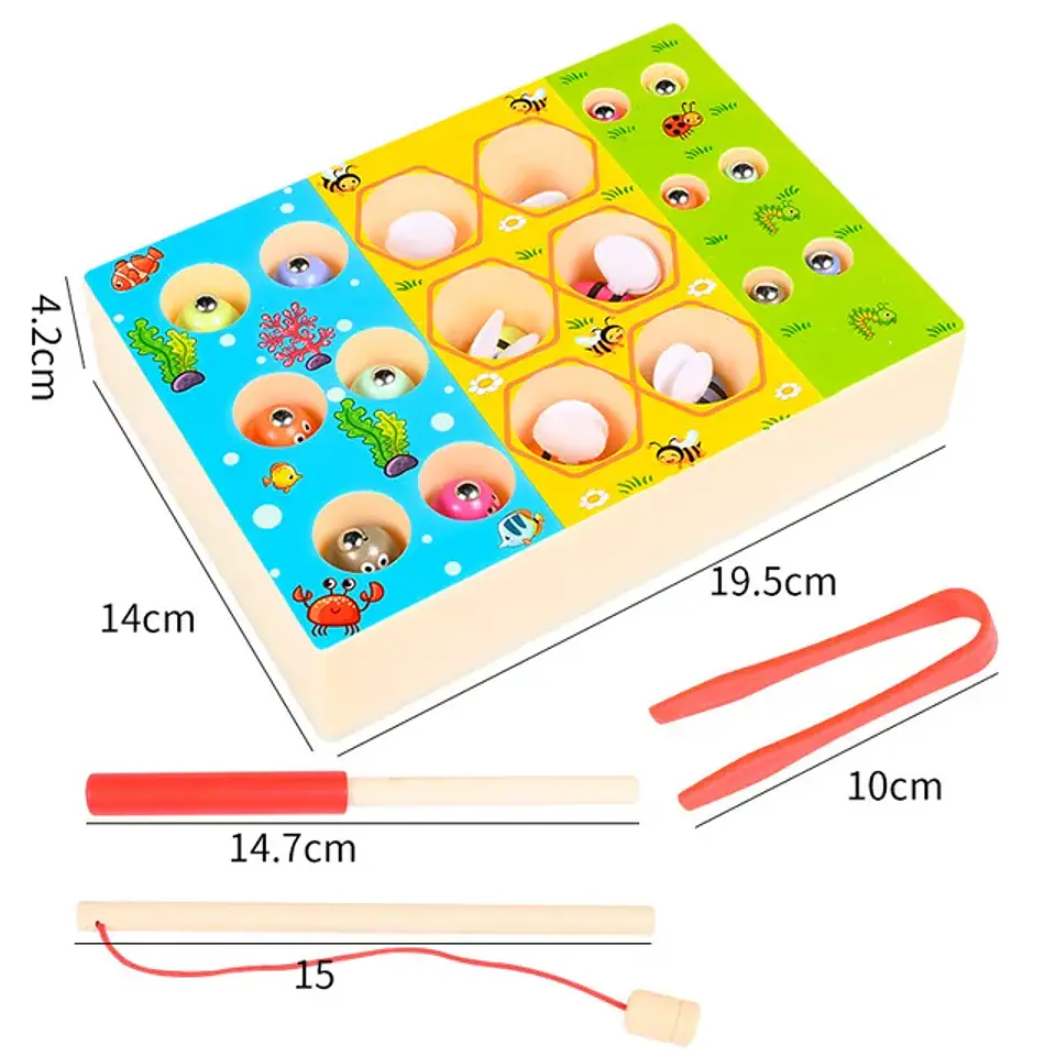 Juego pesca milagrosa motriz  5