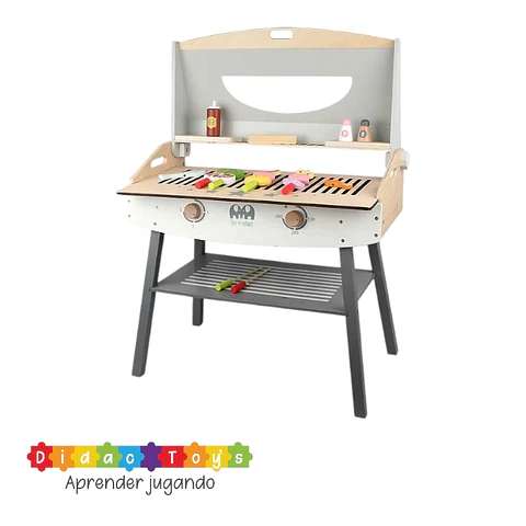 Parrilla de madera juegos de rol