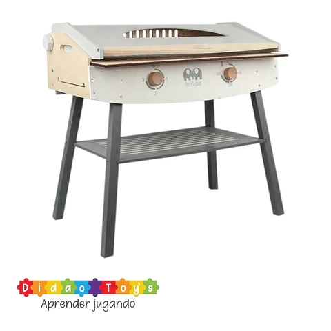 Parrilla de madera juegos de rol