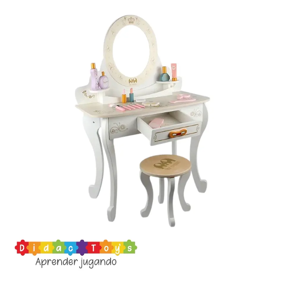 Tocador de Madera juego de rol  1