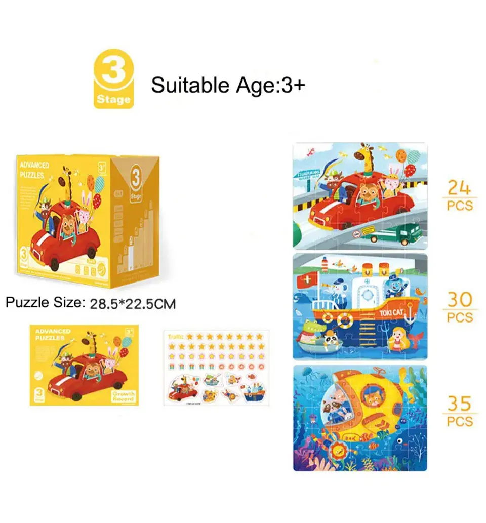 Puzzles por nivel 4