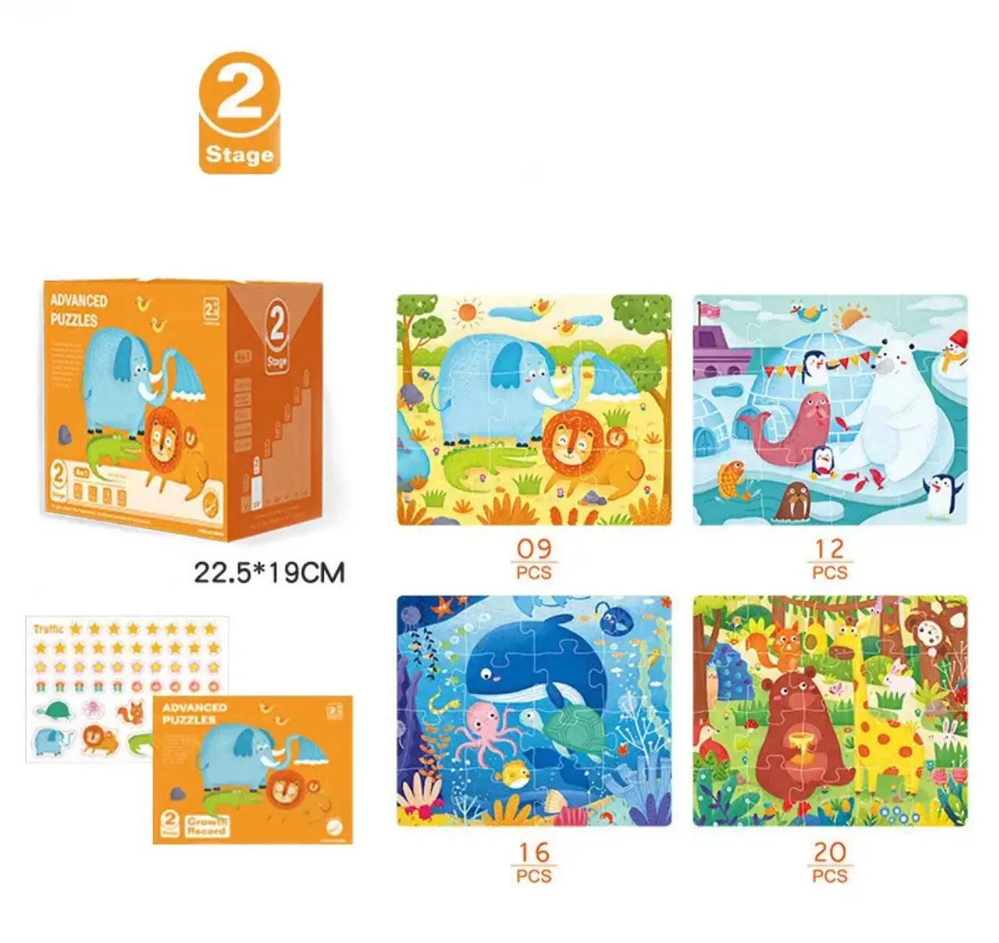 Puzzles por nivel 6