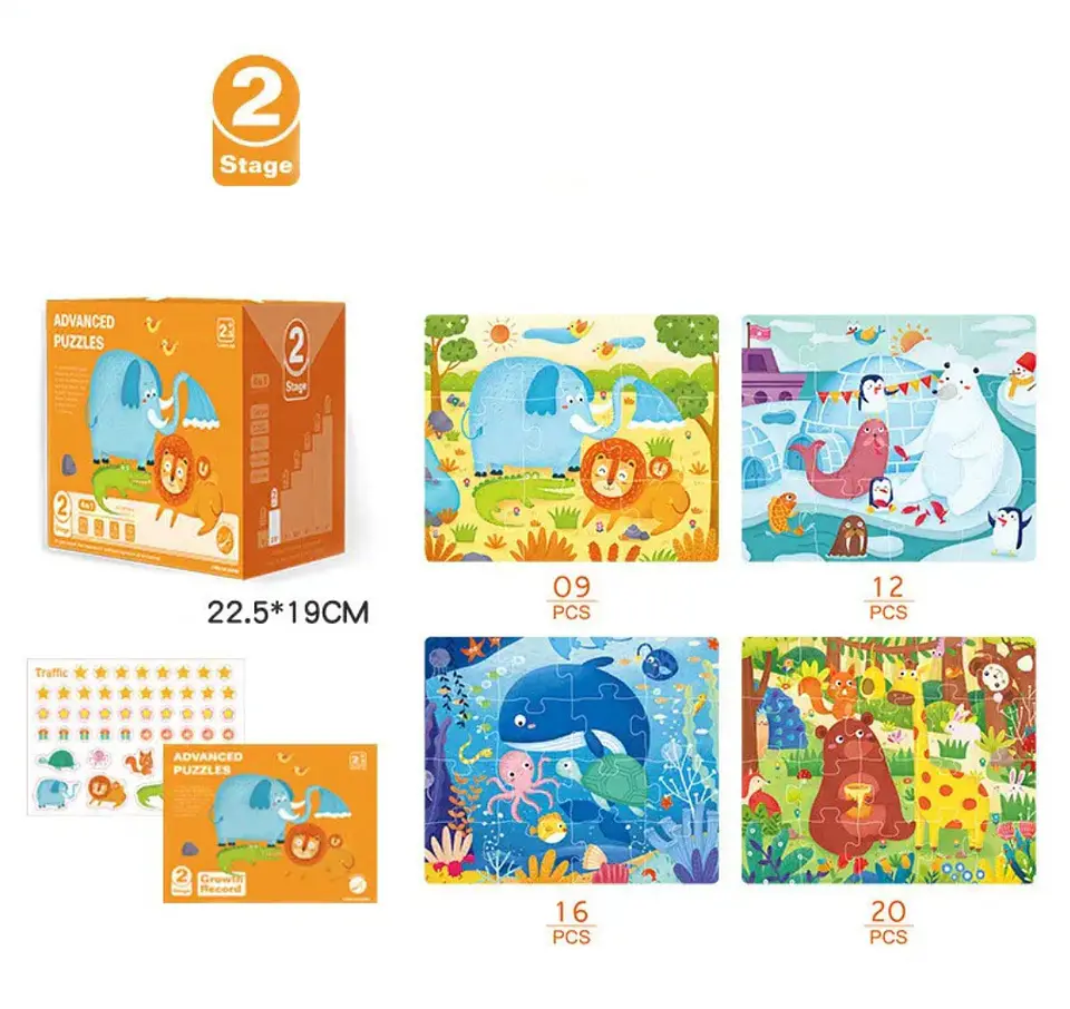Puzzles por nivel 6