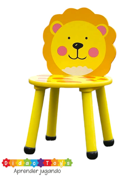Sillas de madera para niños